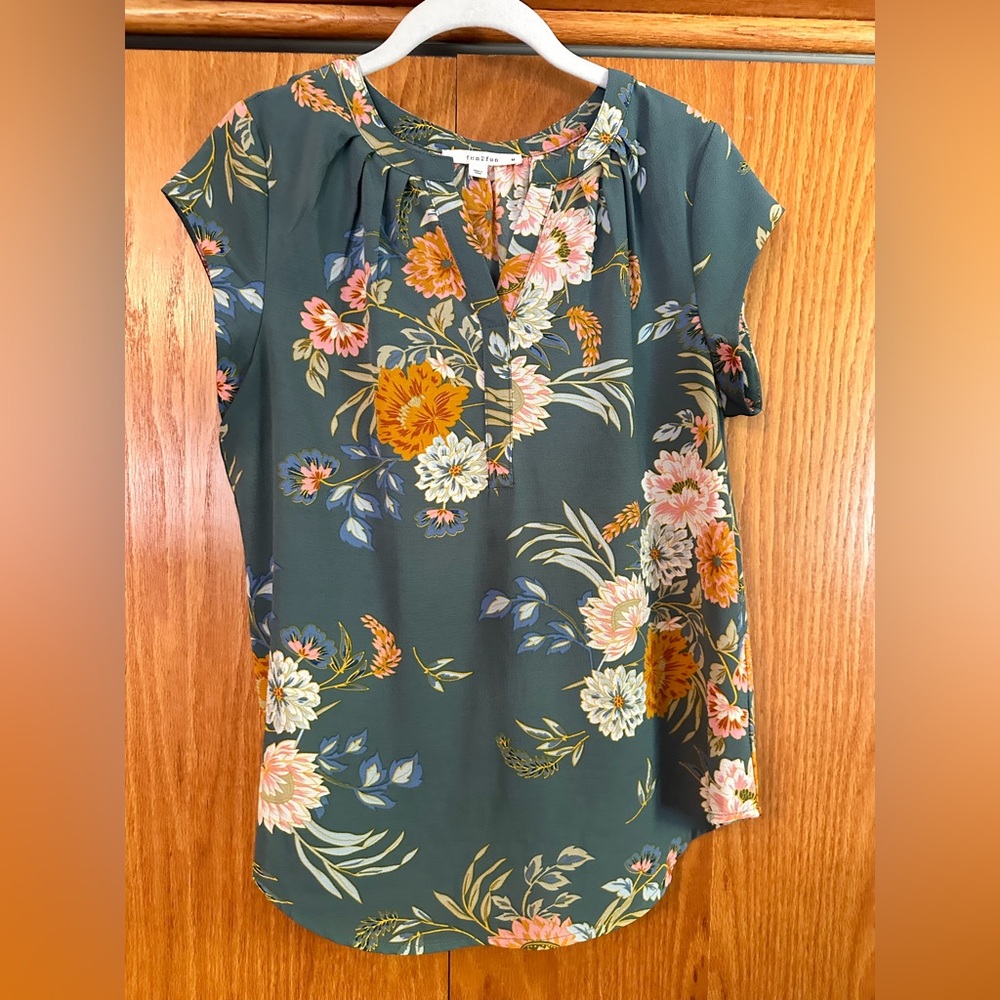 Shirt sleeve fun2fun blouse